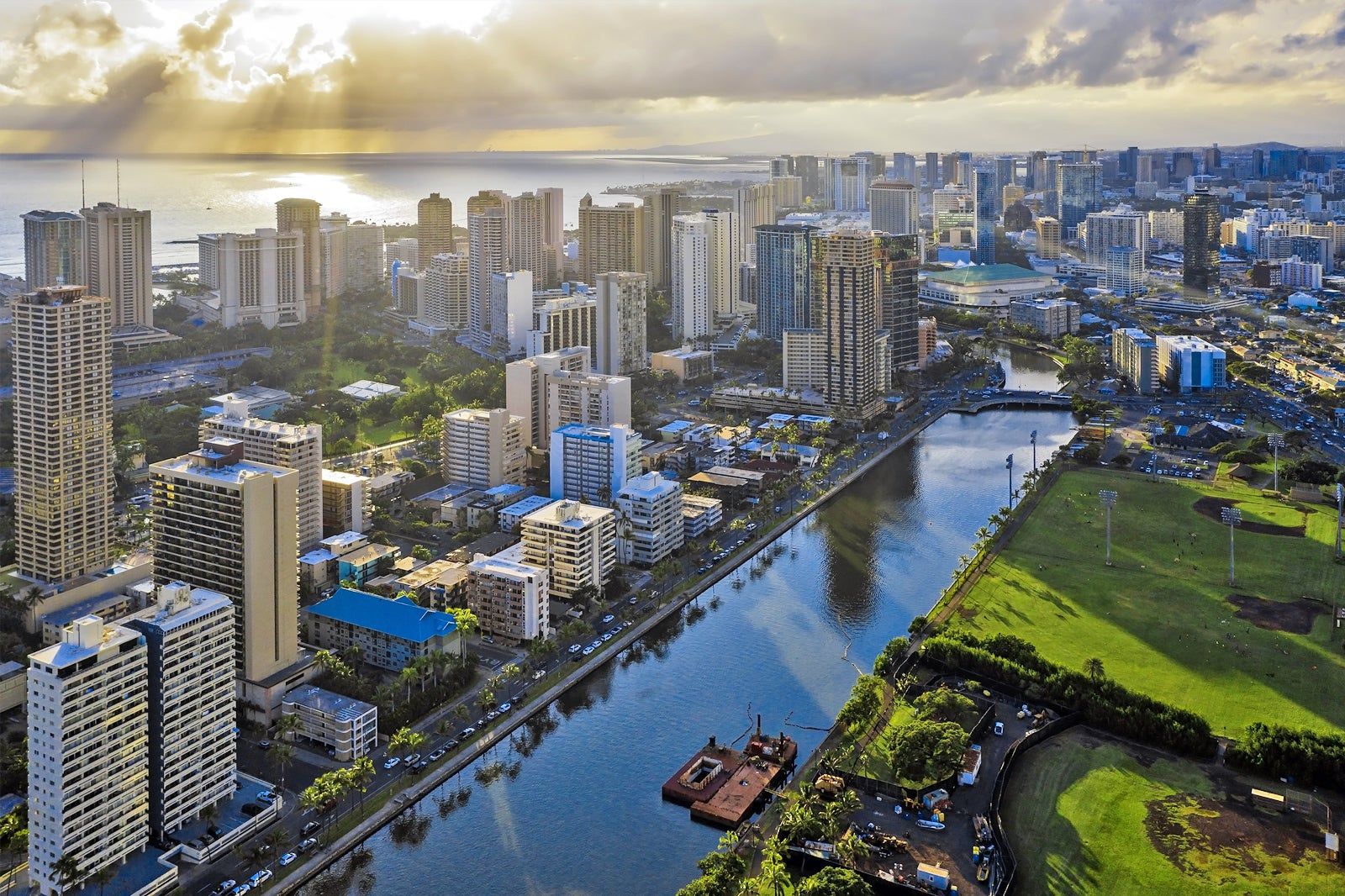 Ala Wai Boulevard in Honolulu