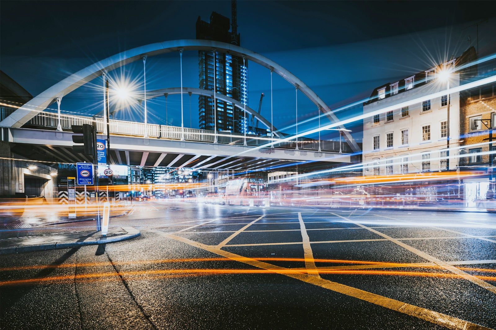 Shoreditch High Street in London