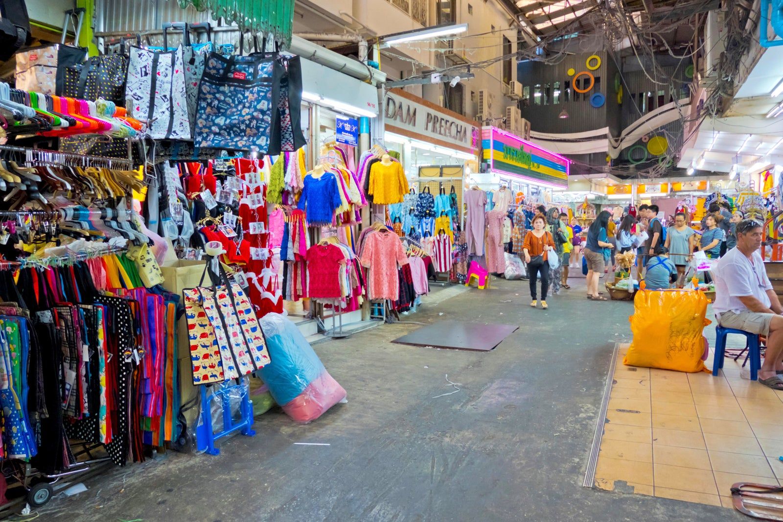 Pratunam Market in Bangkok
