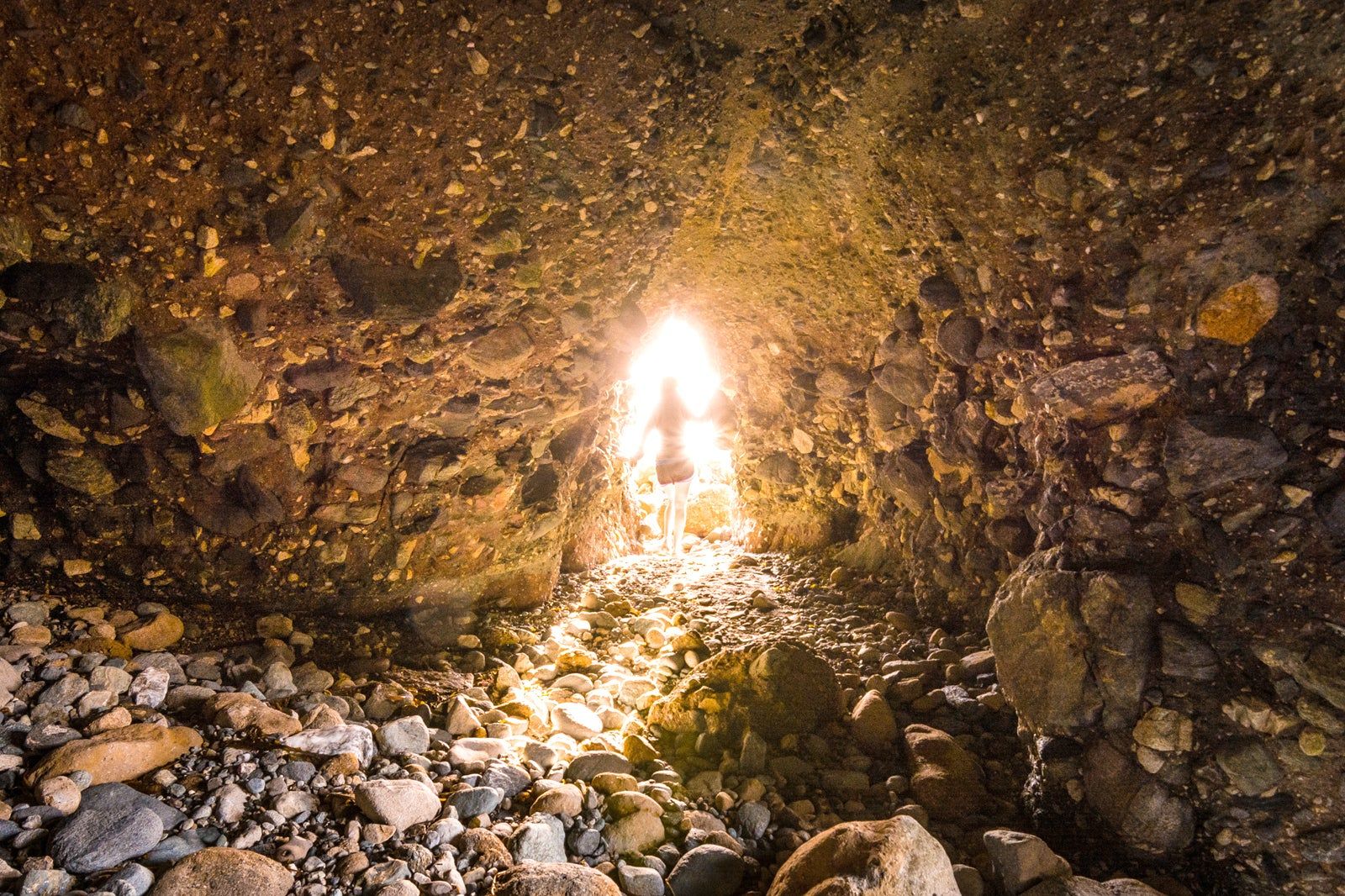 Dana Point Caves in San Diego 