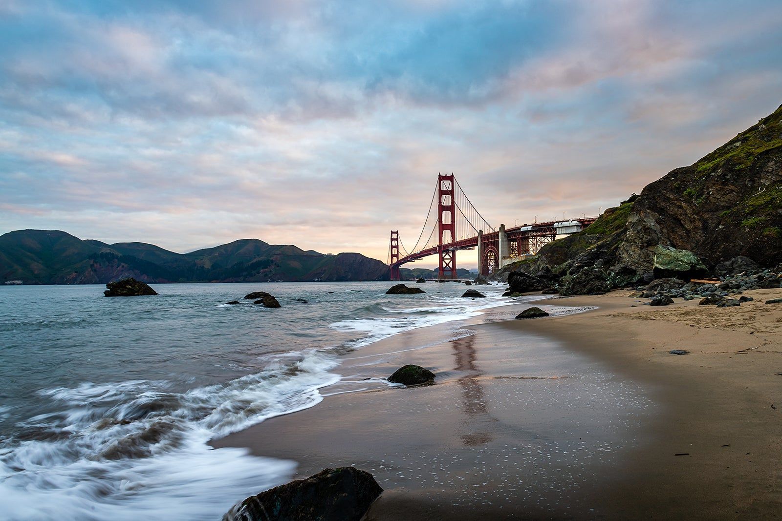 Marshall's Beach in San Francisco