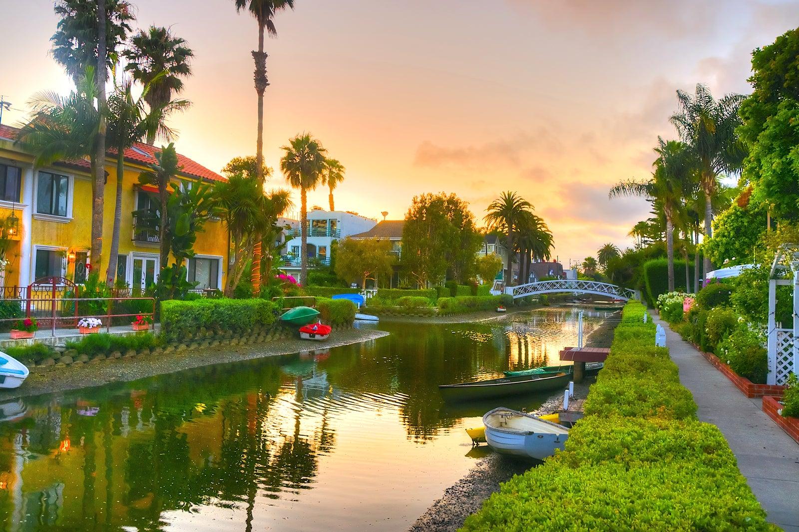 Venice Canals in Los Angeles