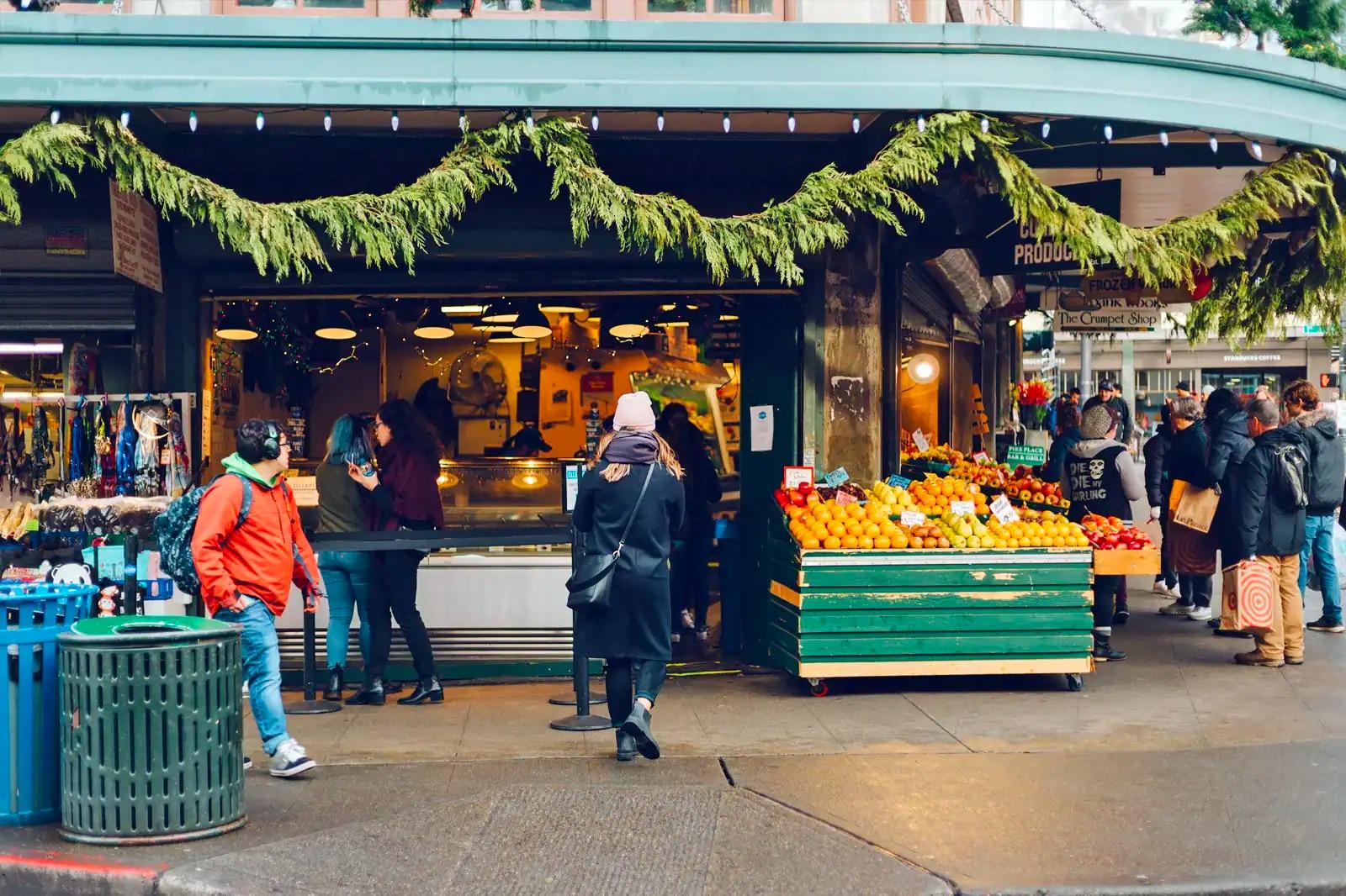 Shopping in Seattle
