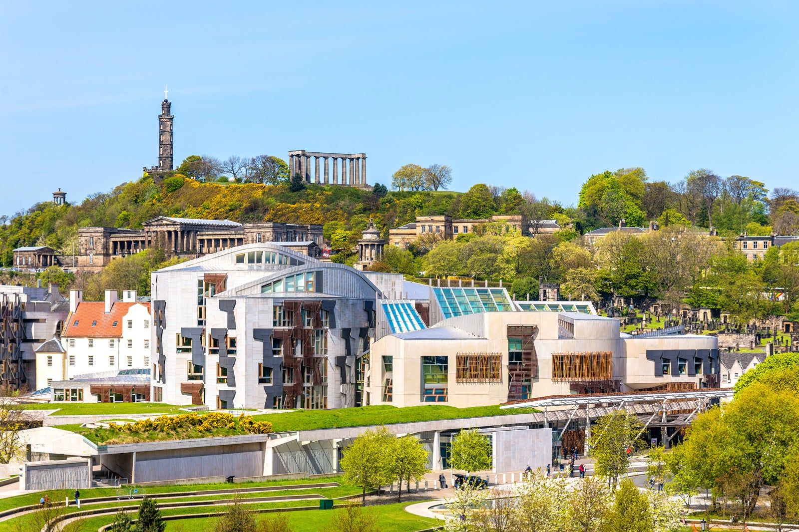 Scottish Parliament in Edinburgh