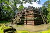 One of the many well-preserved buildings of Angkor Thom