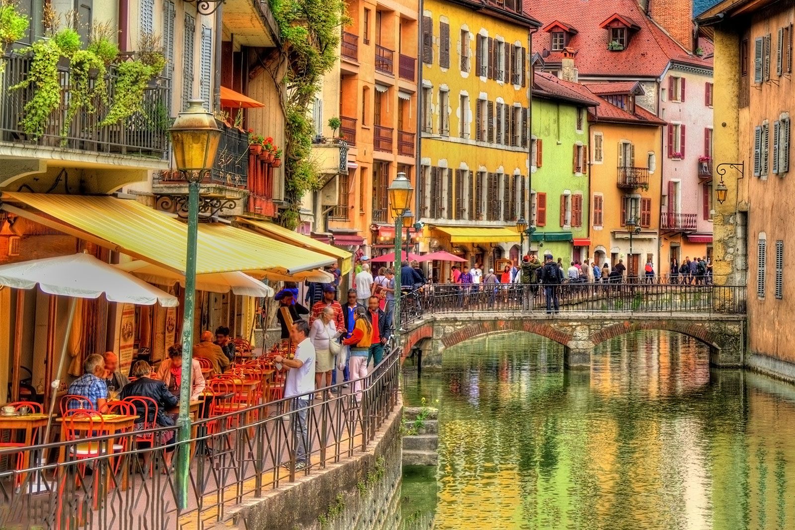 Villes romantiques en France 