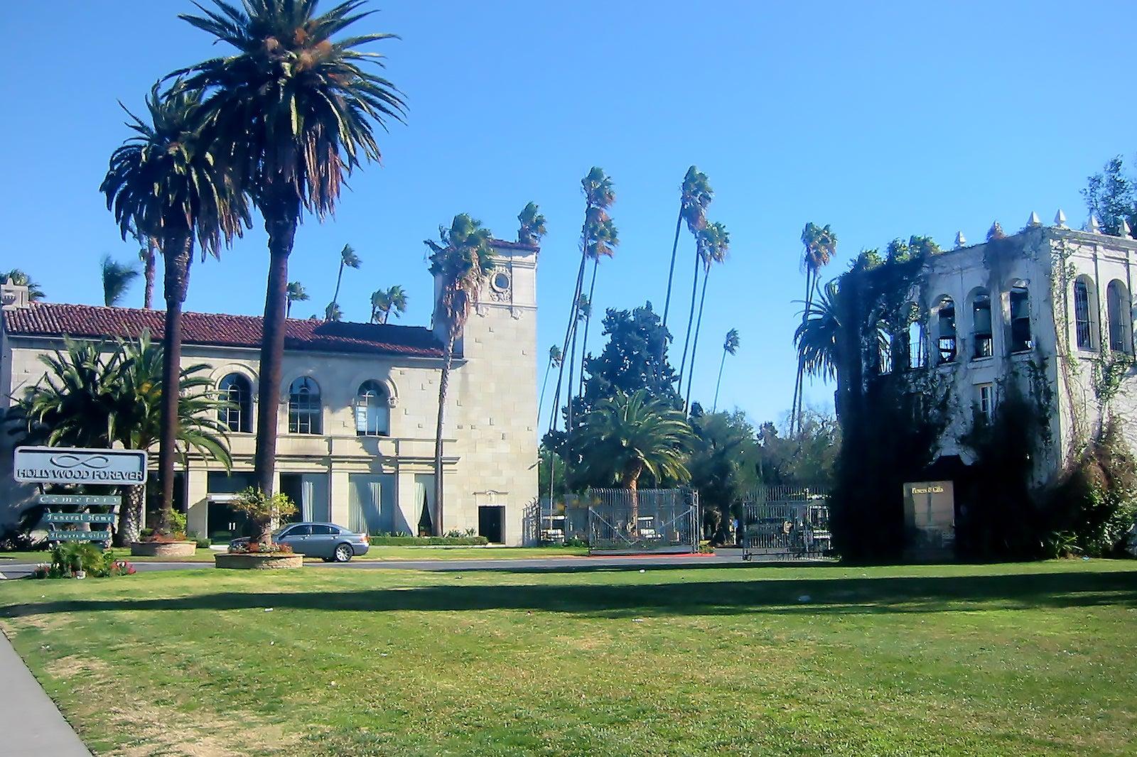 Hollywood Forever Cemetery in Los Angeles