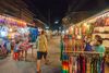Fisherman’s Village Walking Street in Bophut.