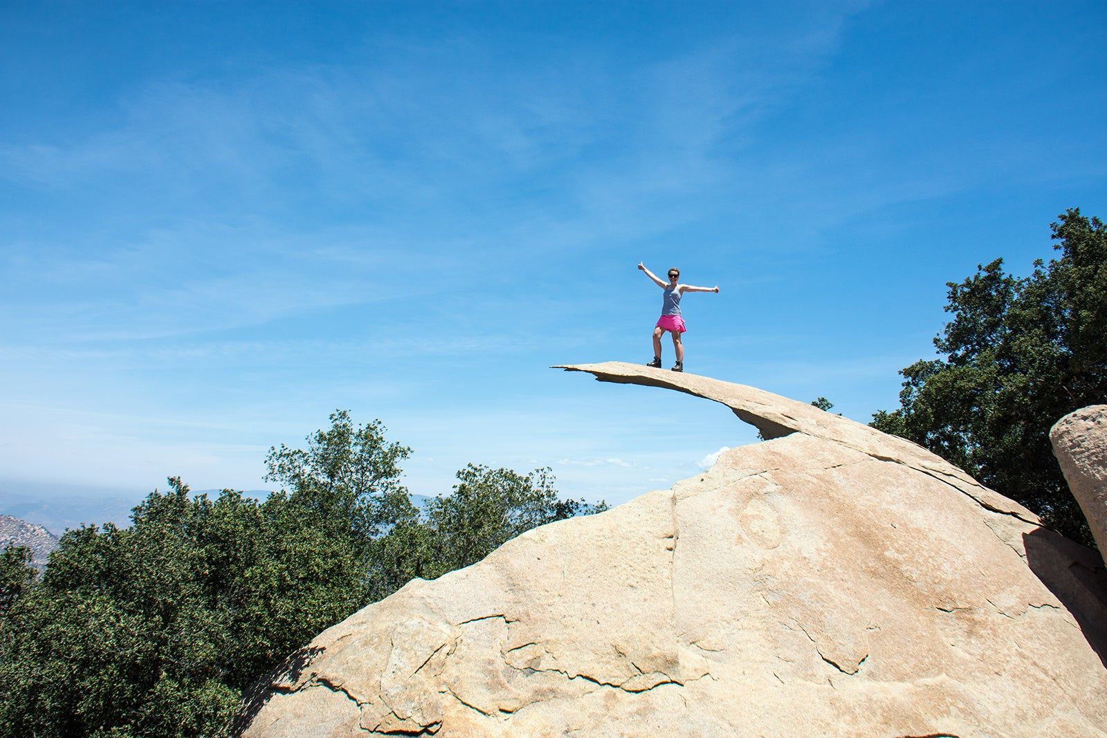 Potato Chip Rock near San Diego
