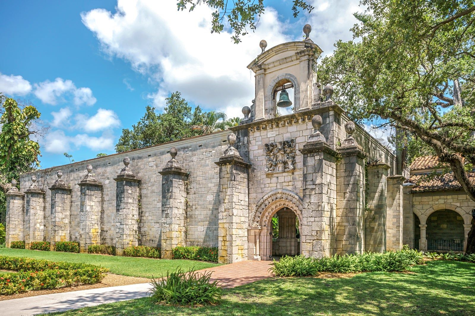 The Cloisters of the Ancient Spanish Monastery in Miami