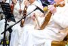 Classical musicians in Morocco.