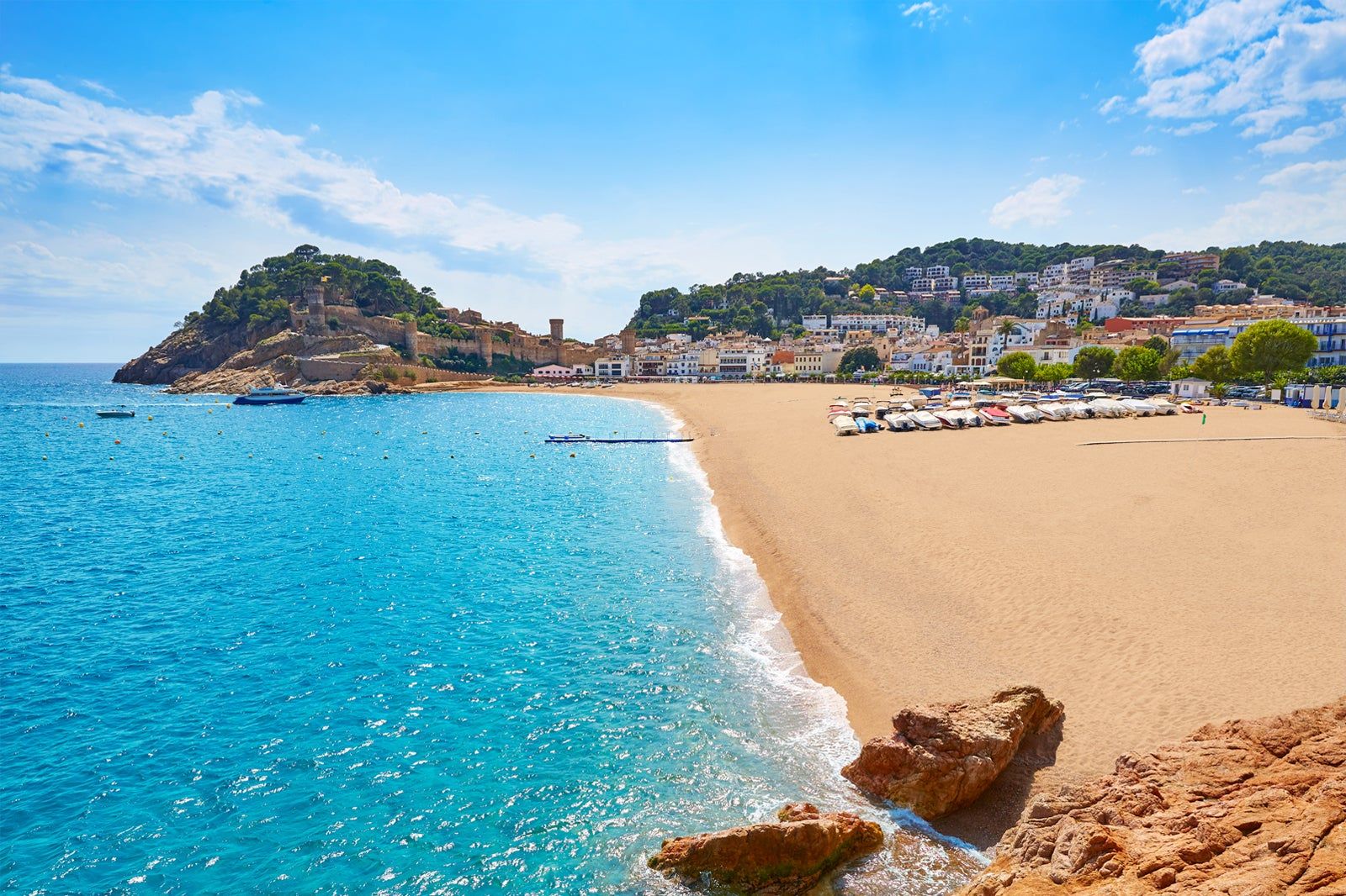 Tossa de Mar in Spain