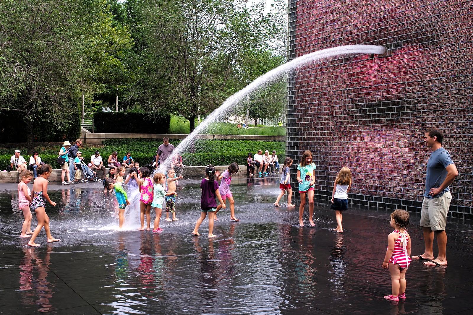 Crown Fountain in Chicago