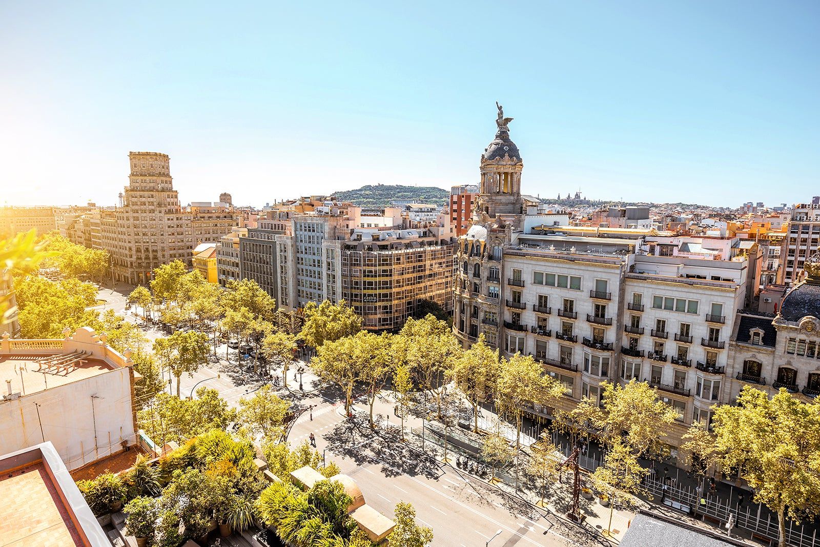 Passeig De Gracia in Barcelona