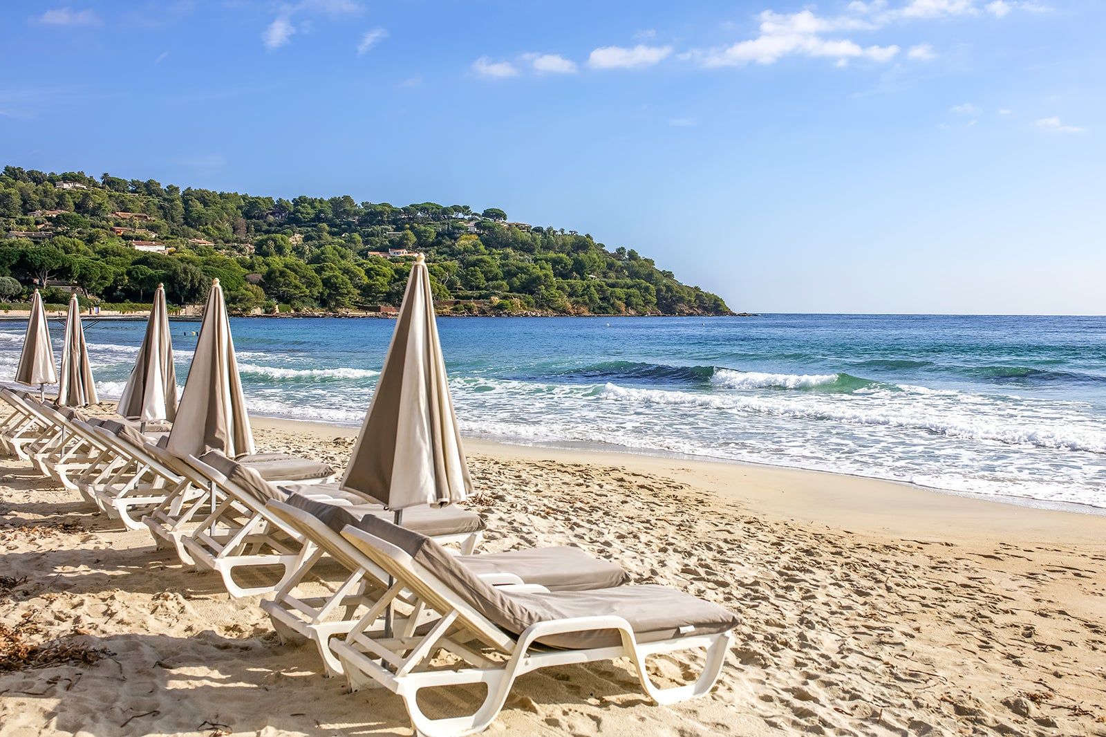 Plage de Tahiti in Saint Tropez