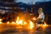 Kecak Fire Dance at Uluwatu Temple in Bali