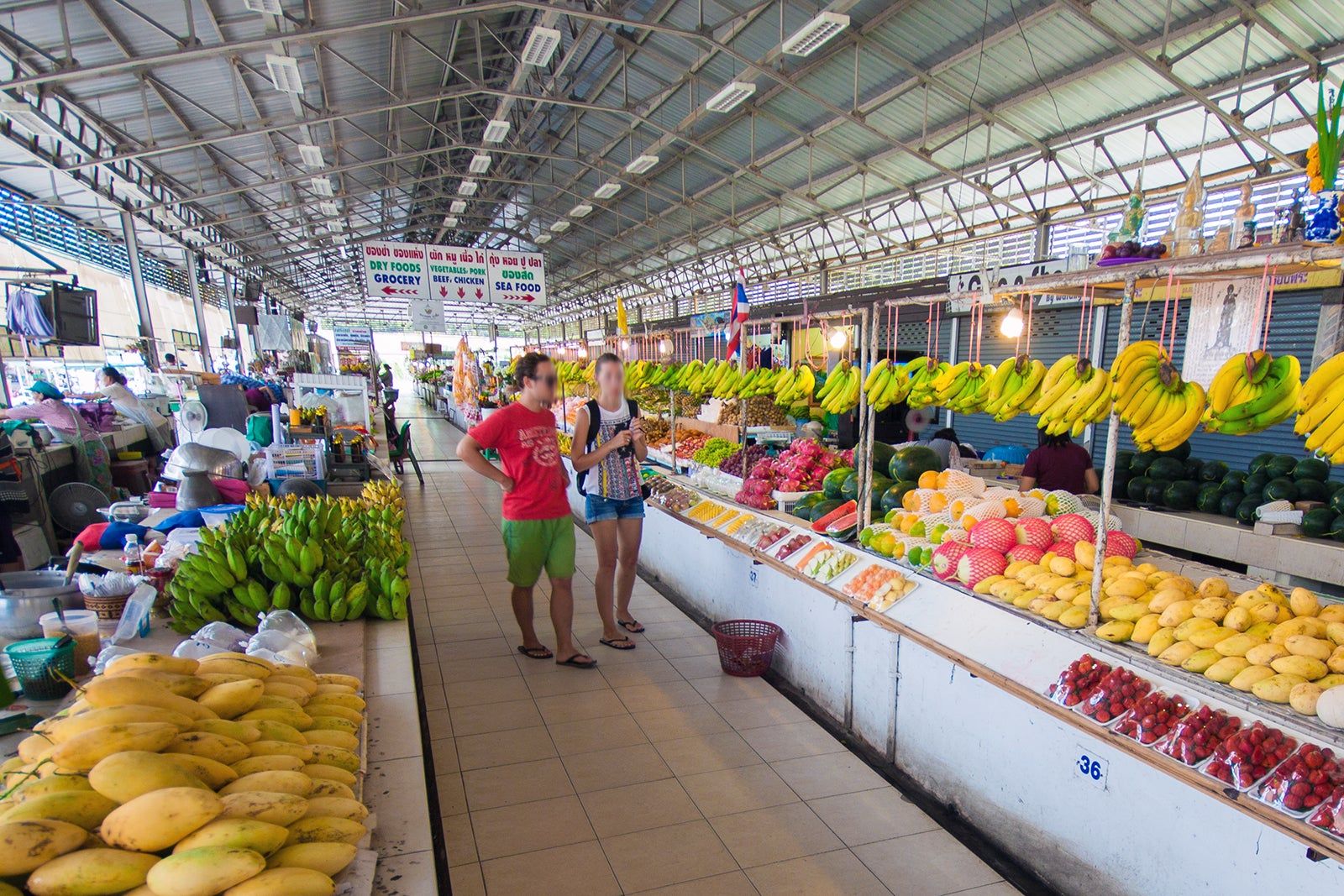 Bophut Market in Koh Samui