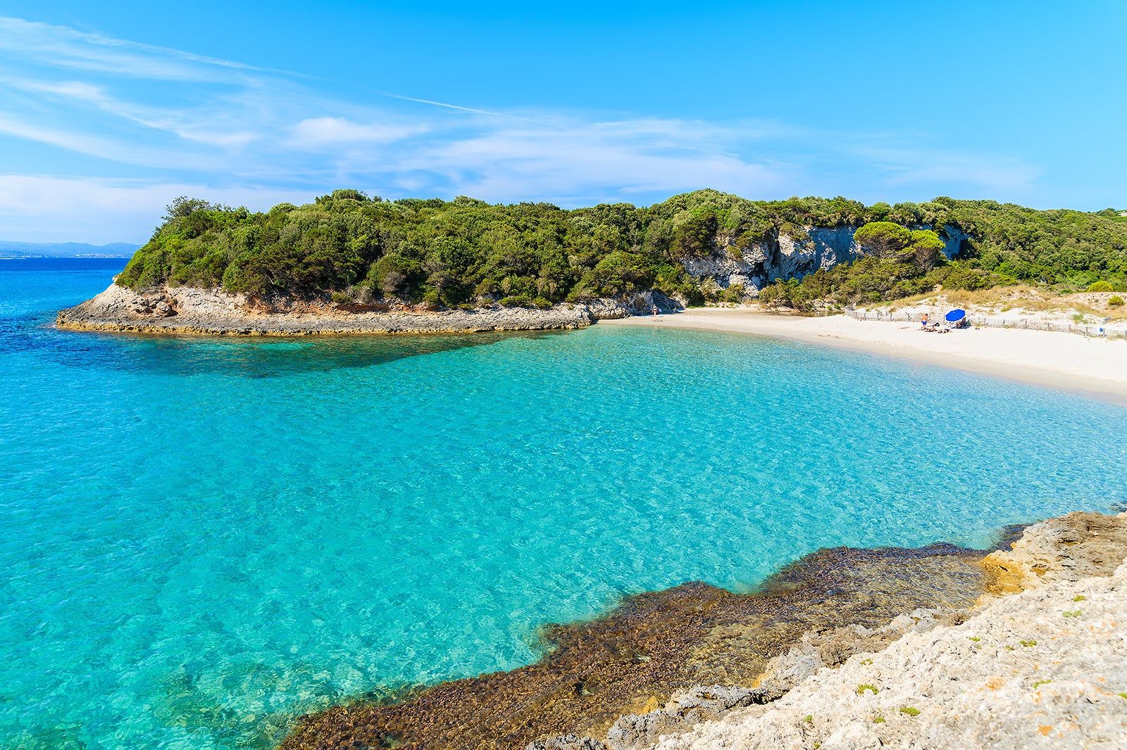 Petit Sperone Beach in Corsica