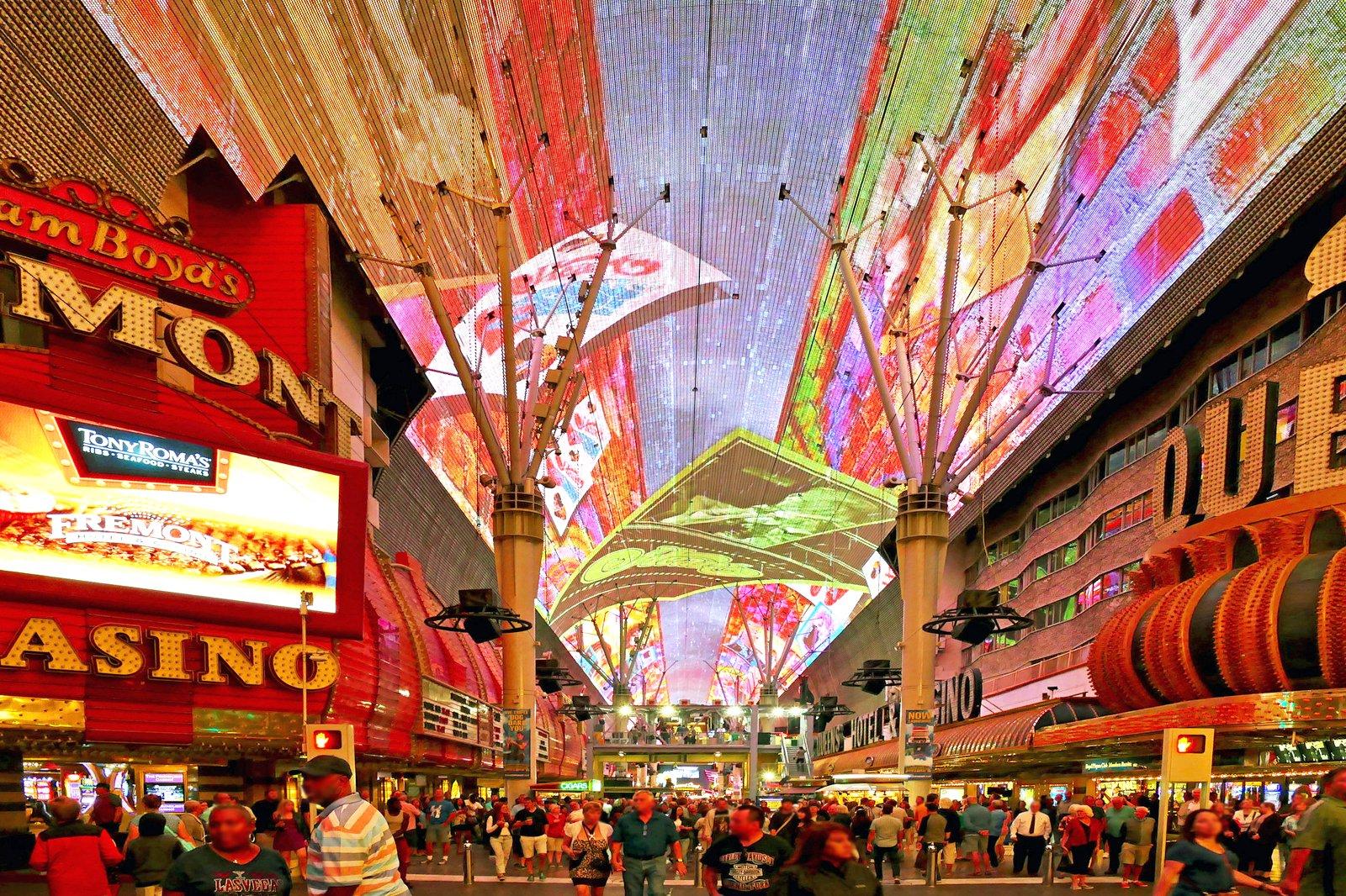 Fremont Street in Las Vegas