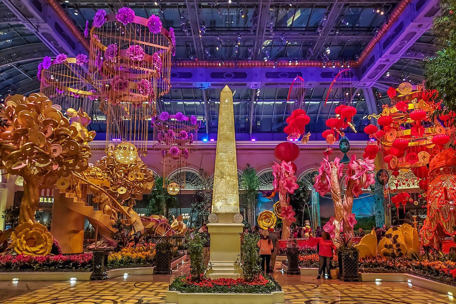 Bellagio Botanical Gardens in Las Vegas