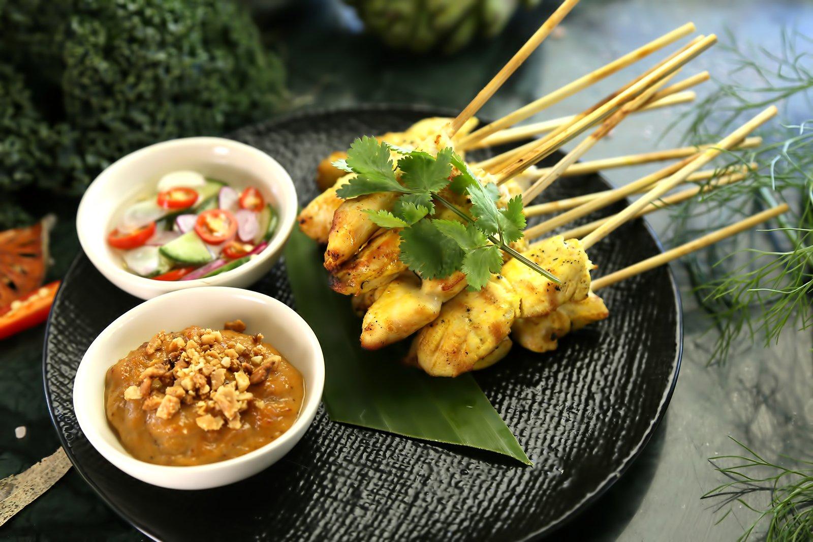 Lau Pa Sat Hawker Center in Singapore