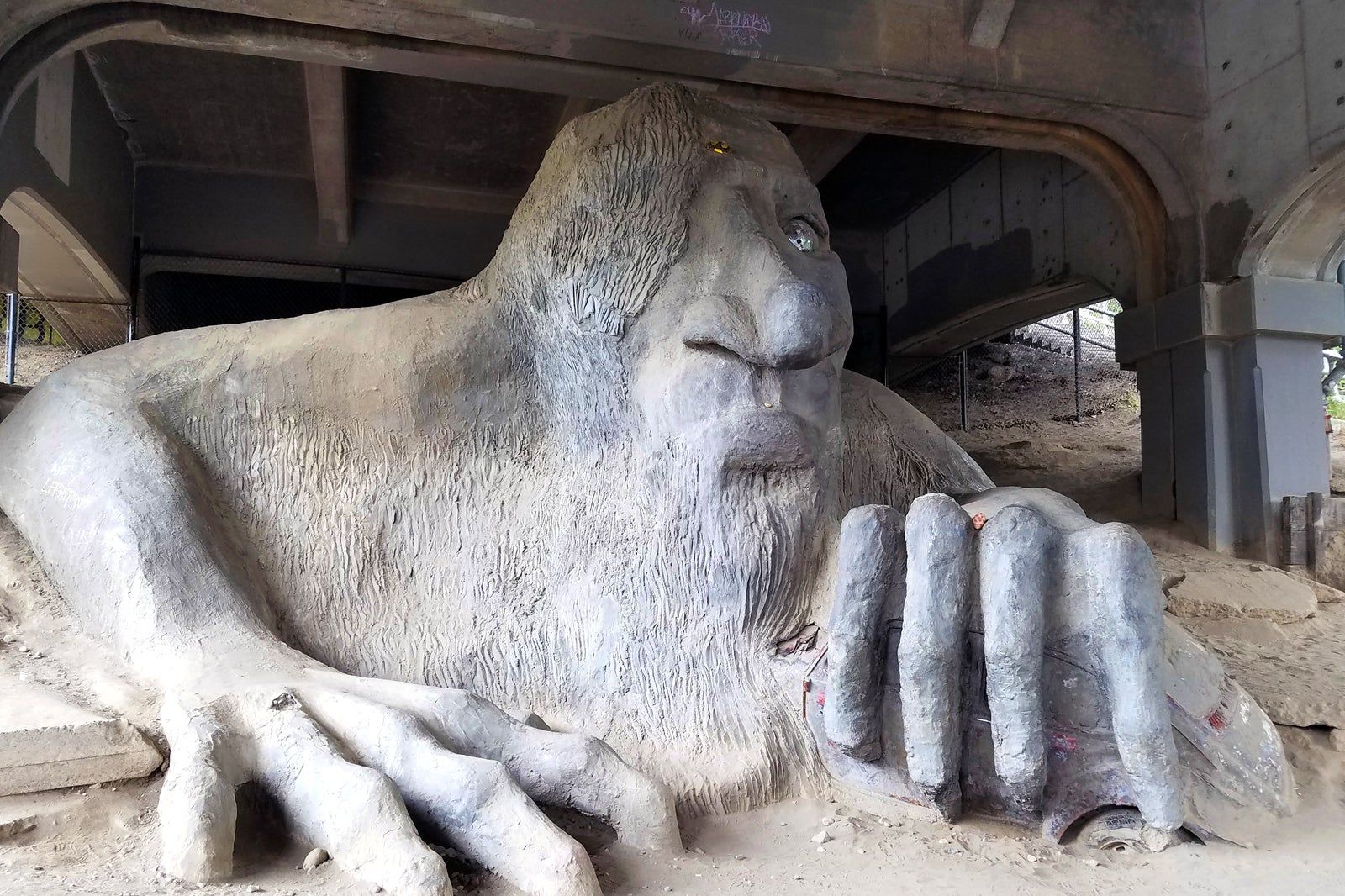 Fremont Troll in Seattle
