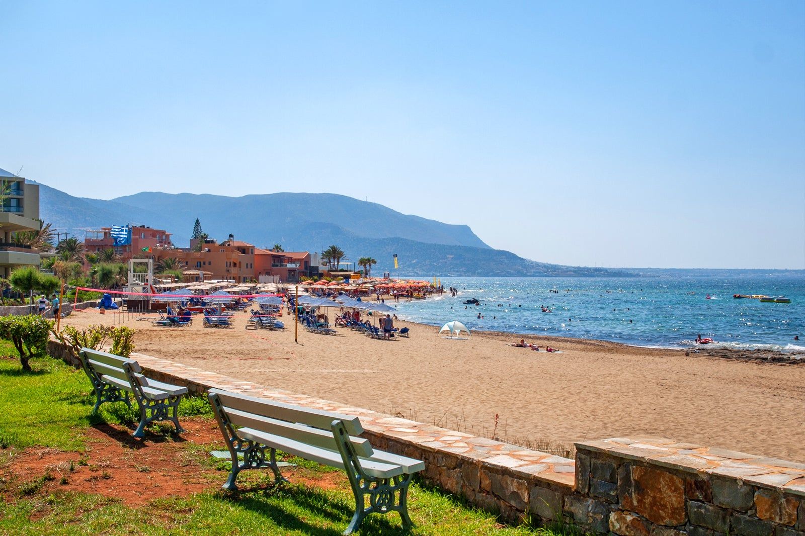 Malia in Crete Island, Greece