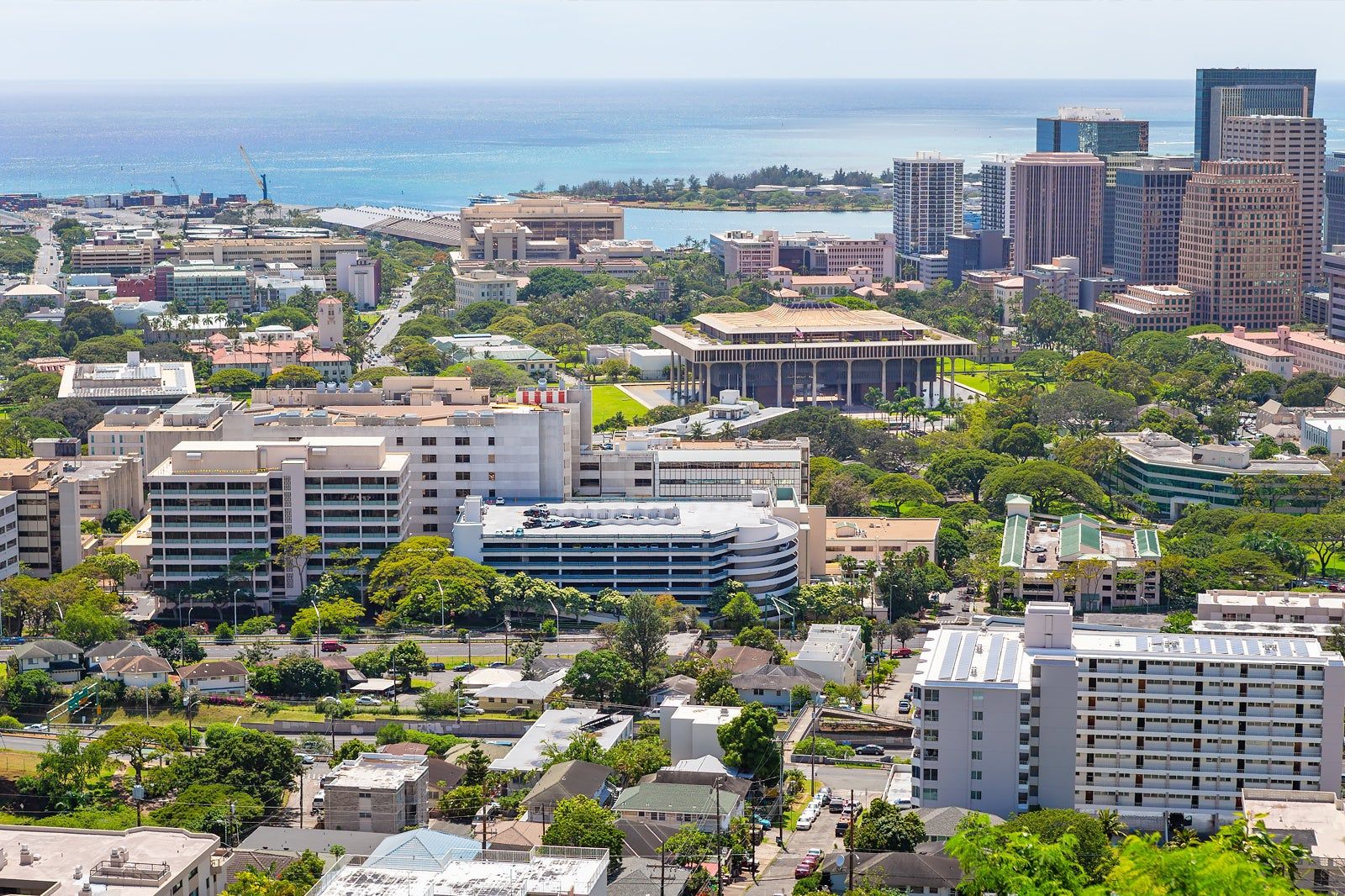 Downtown Honolulu, Hawaii