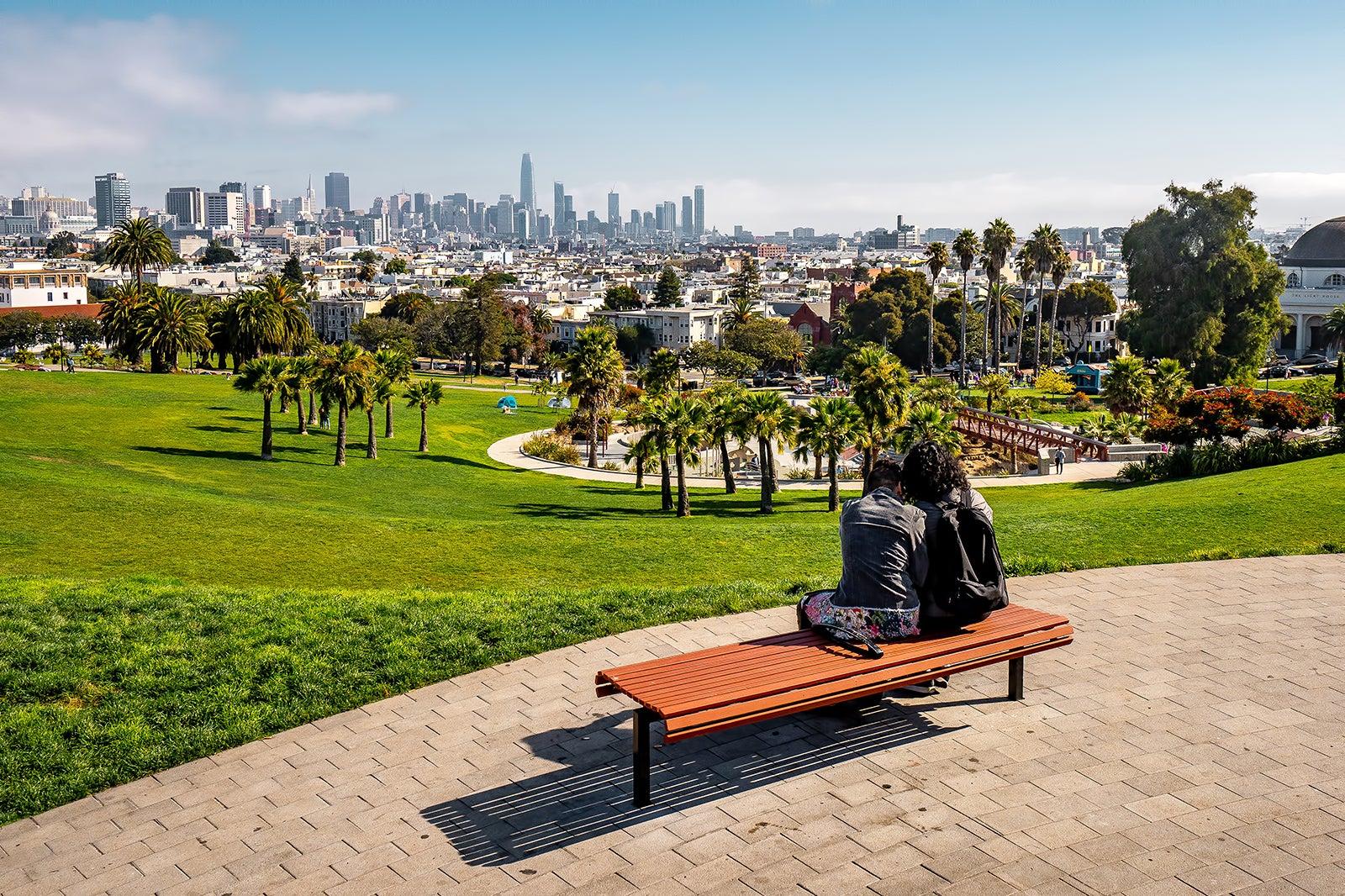 Mission Dolores Park in San Francisco
