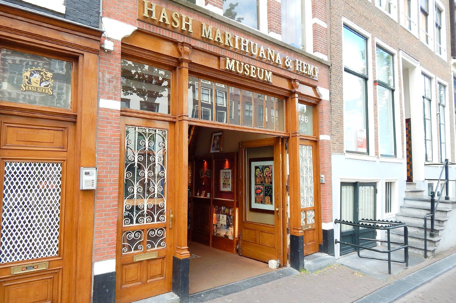 Hash Marihuana and Hemp Museum in Amsterdam 