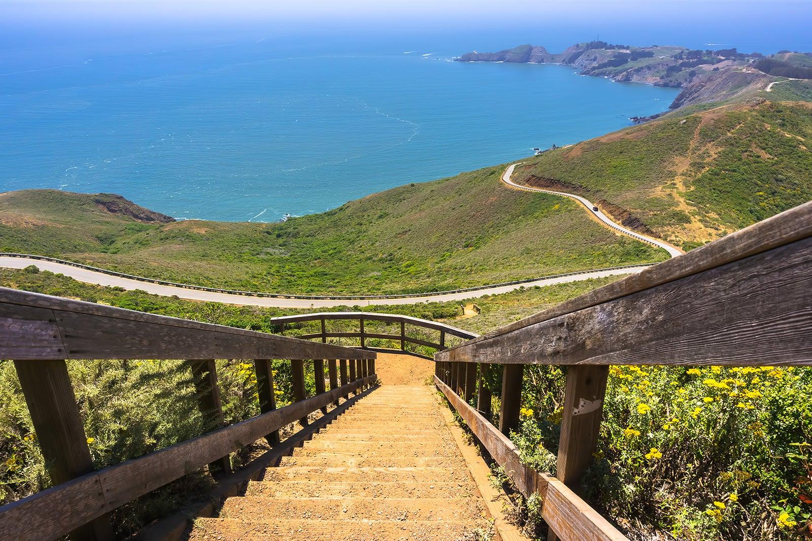 Hawk Hill in San Francisco