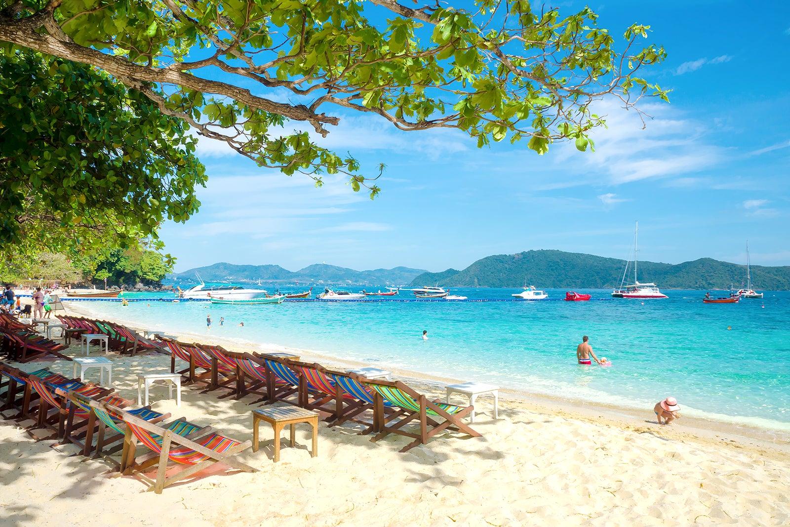 Banana Beach on Coral Island