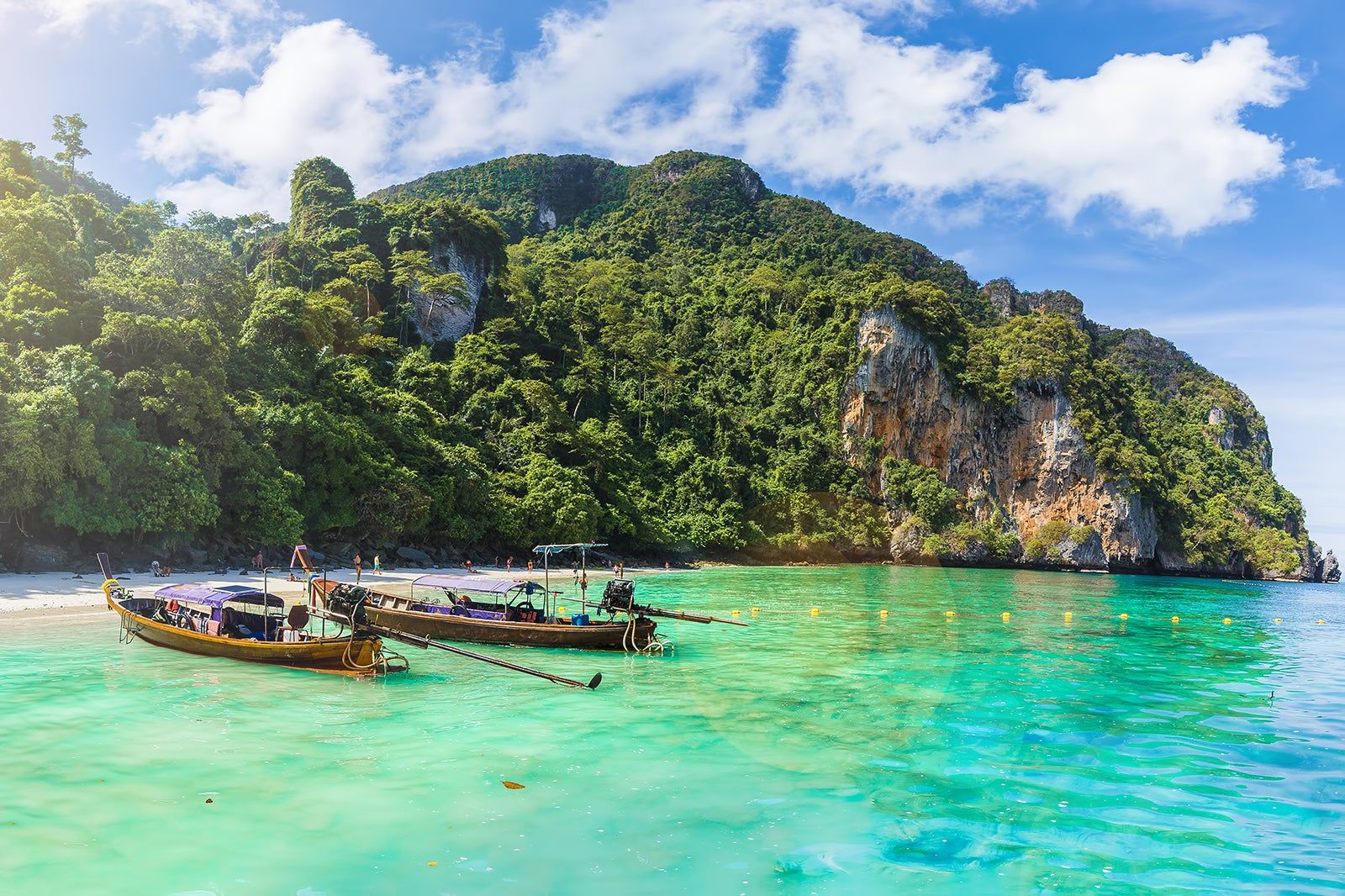 Monkey Bay in Phi Phi Island