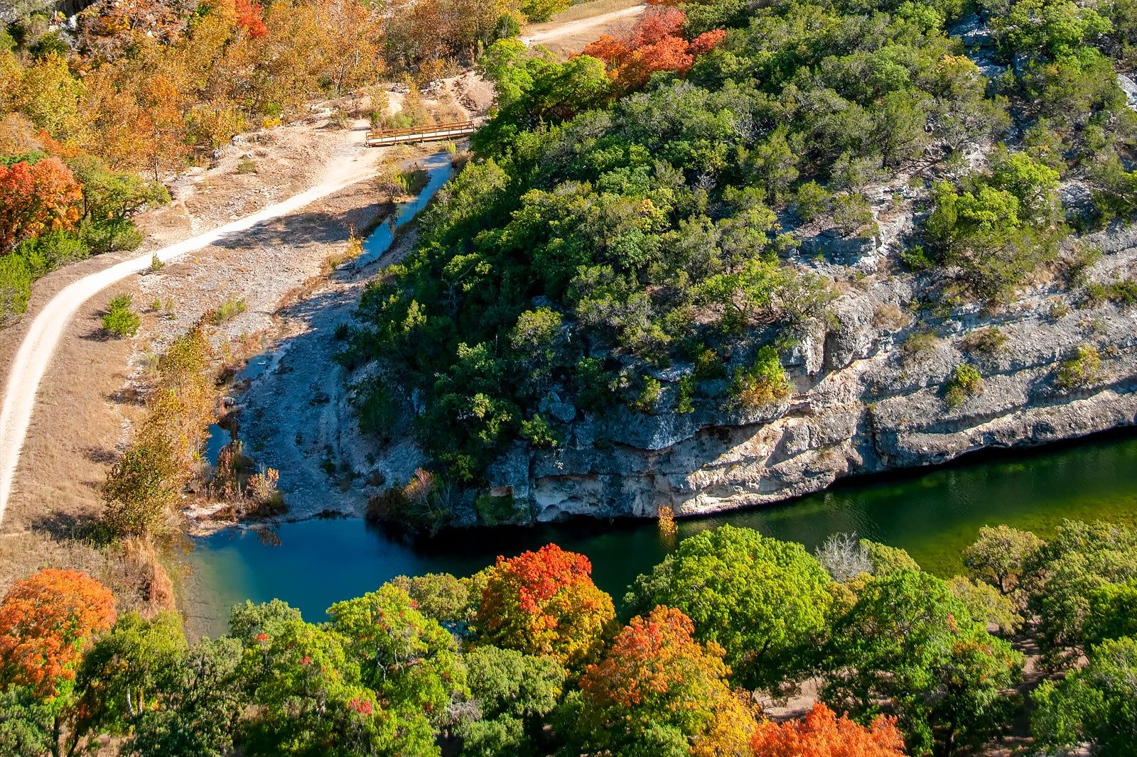 Lost Maples State Natural Area near San Antonio