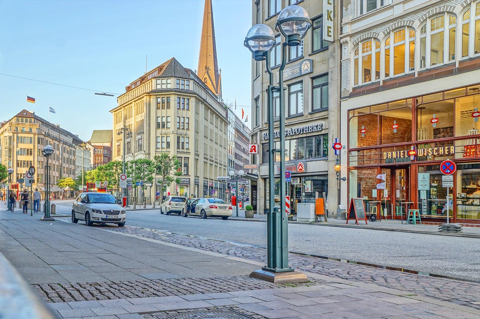 Shopping in Hamburg