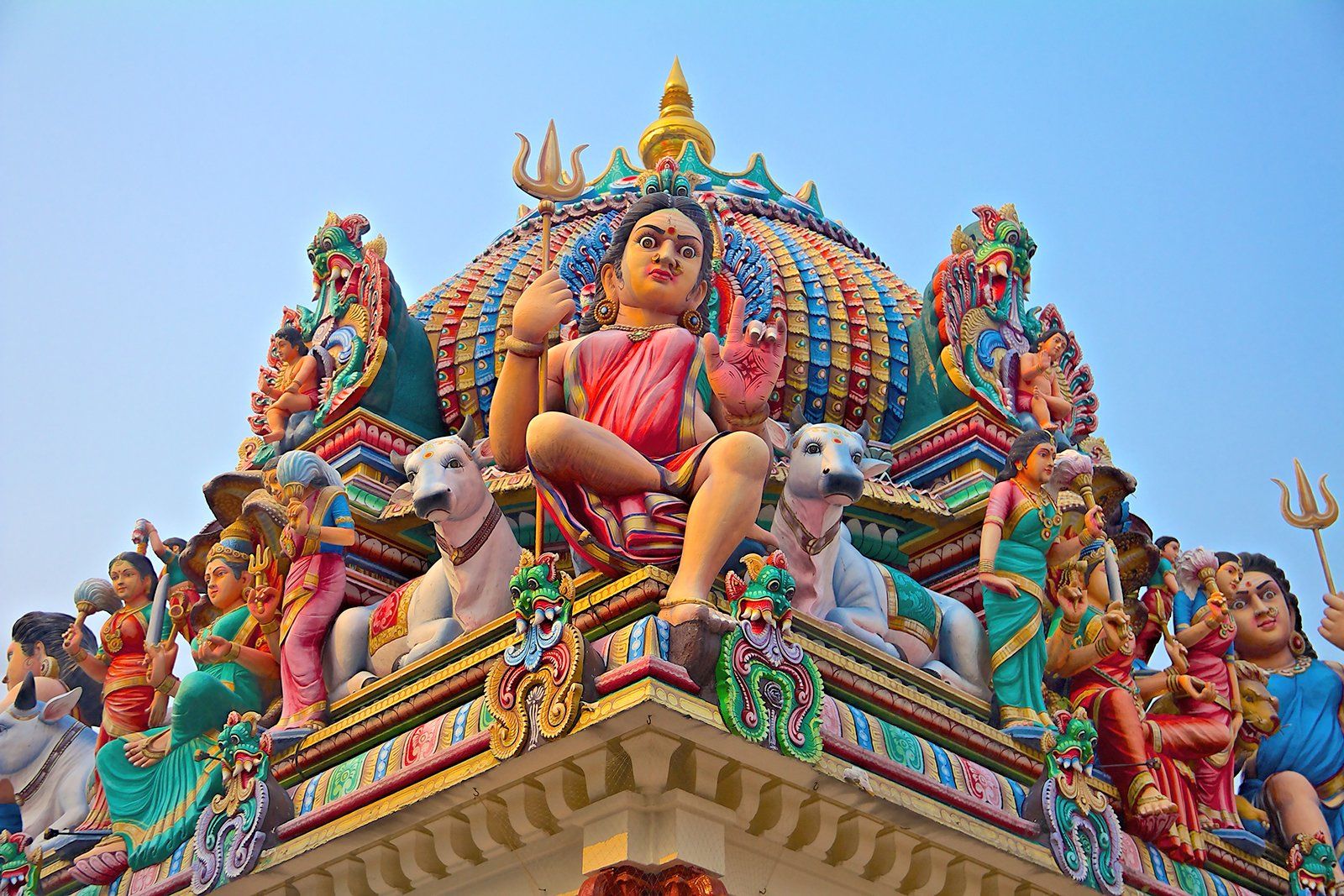 Sri Mariamman Temple in Singapore