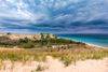 The Sleeping Bear Dunes in Michigan.