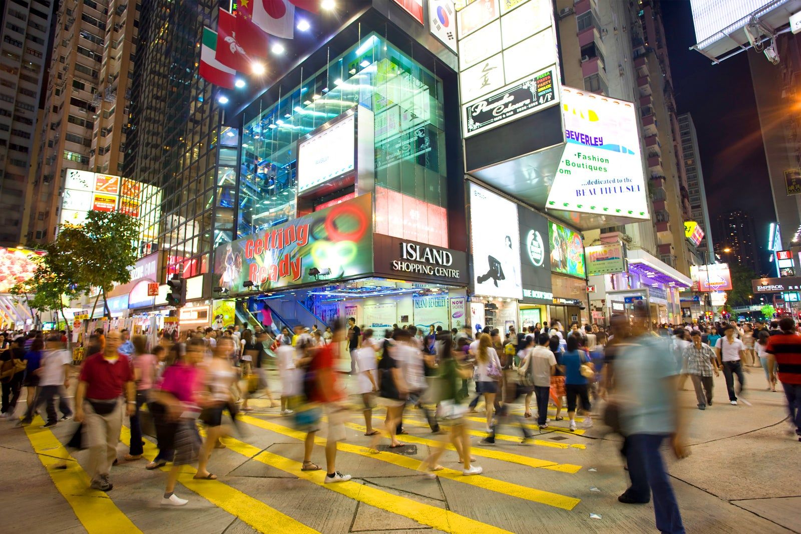 Causeway Bay in Hong Kong