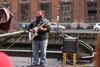 Street musician in Copenhagen