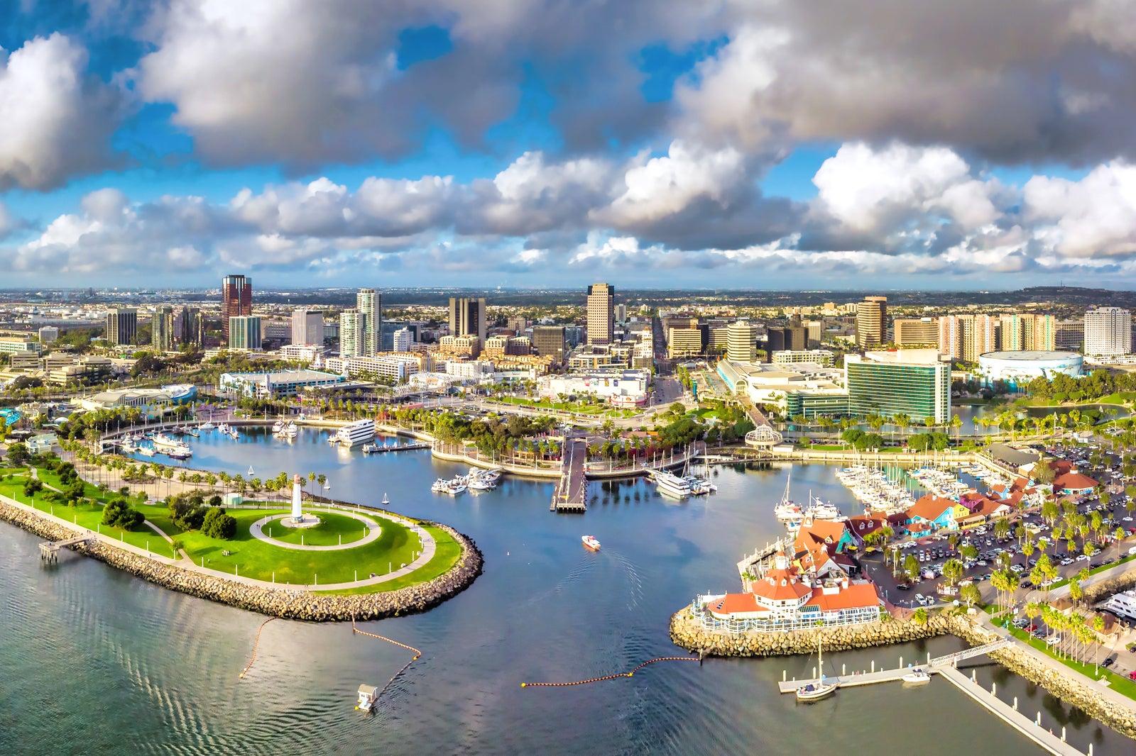 Downtown Long Beach In Los Angeles