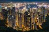 View from Victoria Peak at night