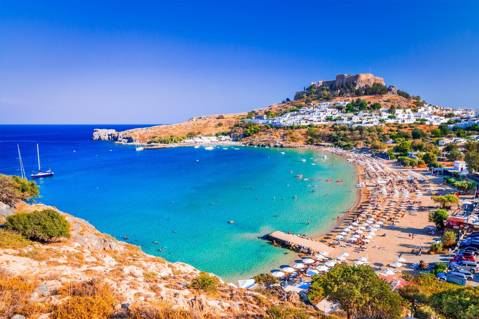 Lindos in Rhodes, Greece