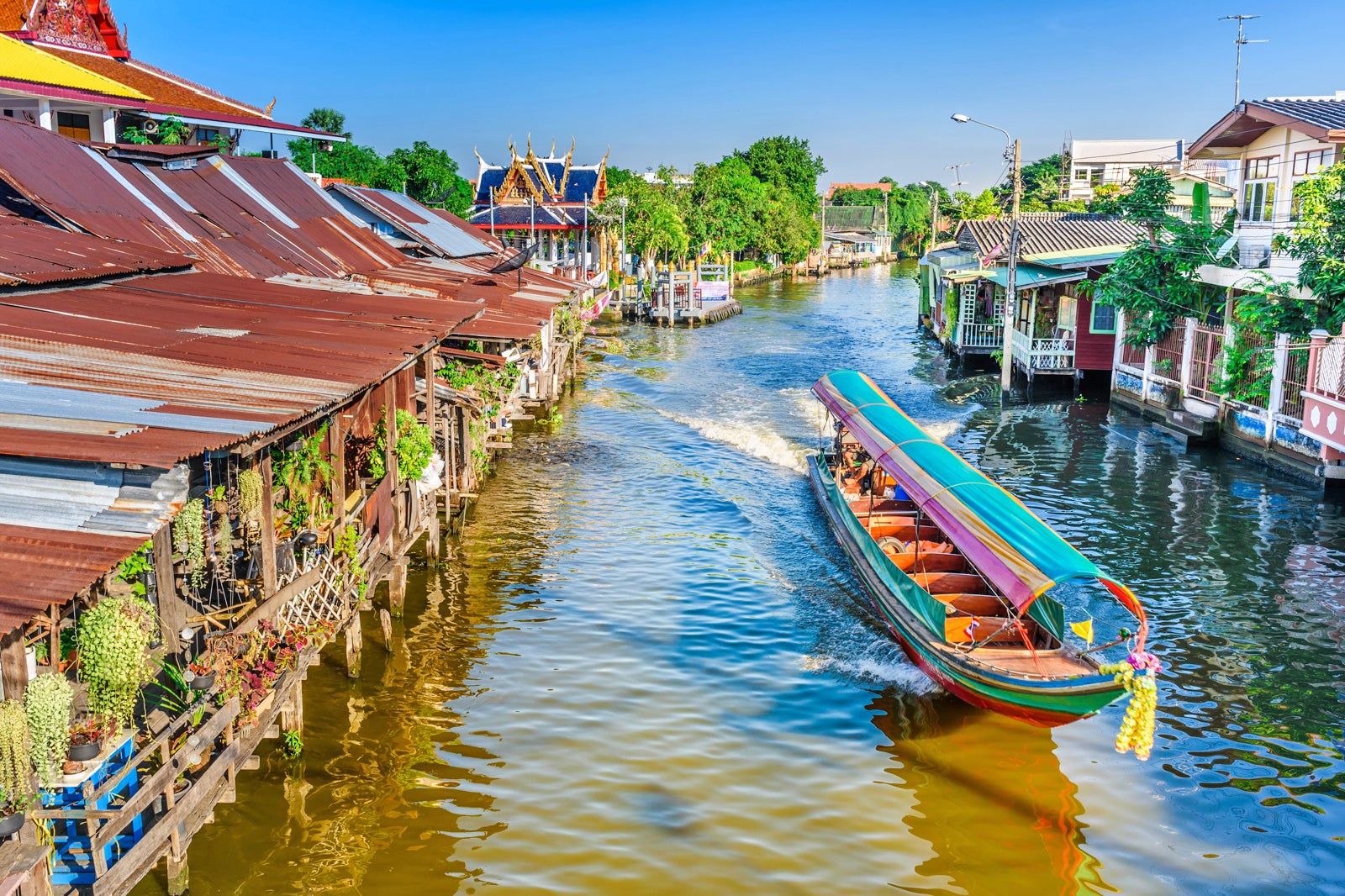 The Khlongs of Thonburi in Bangkok