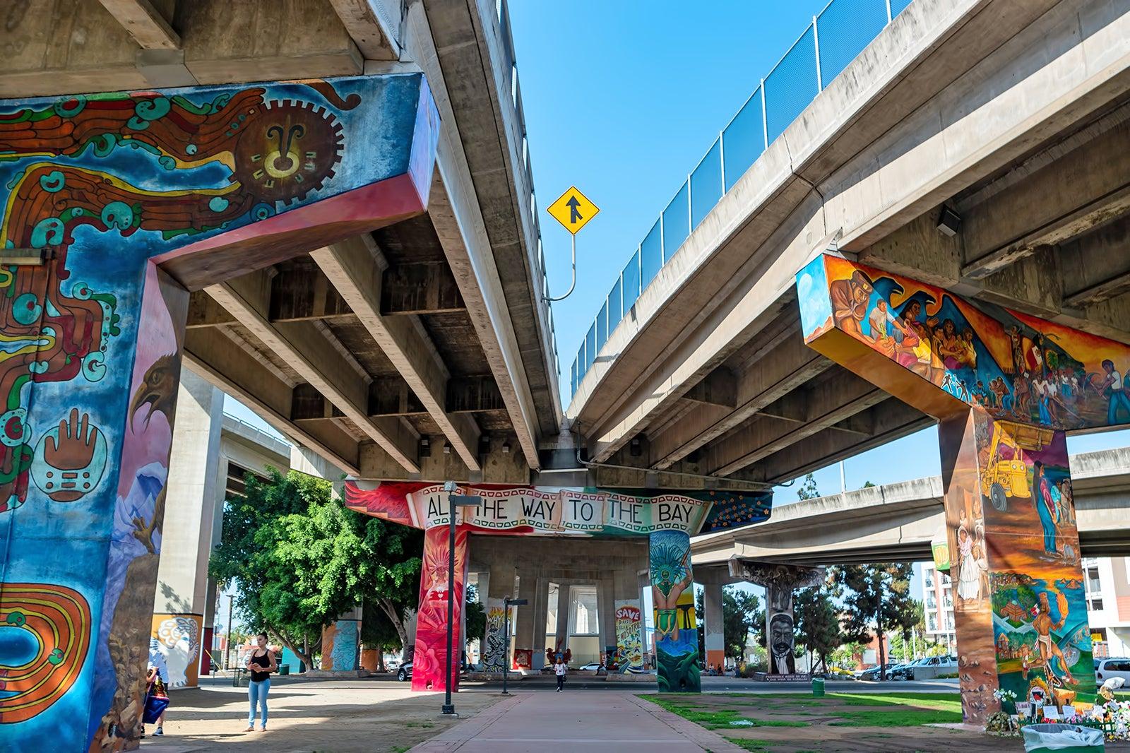 Chicano Park in San Diego