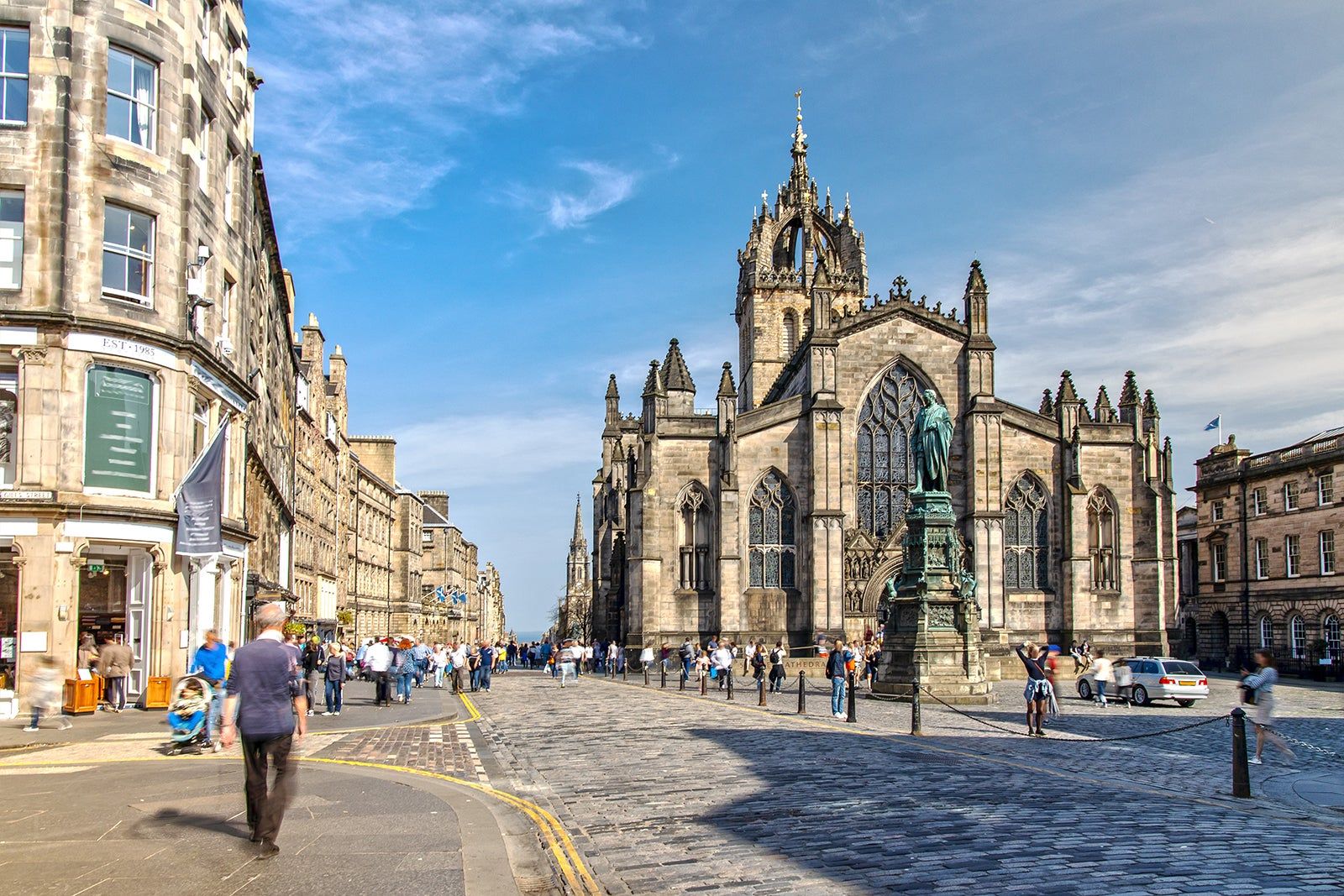 St Giles' Cathedral in Edinburgh