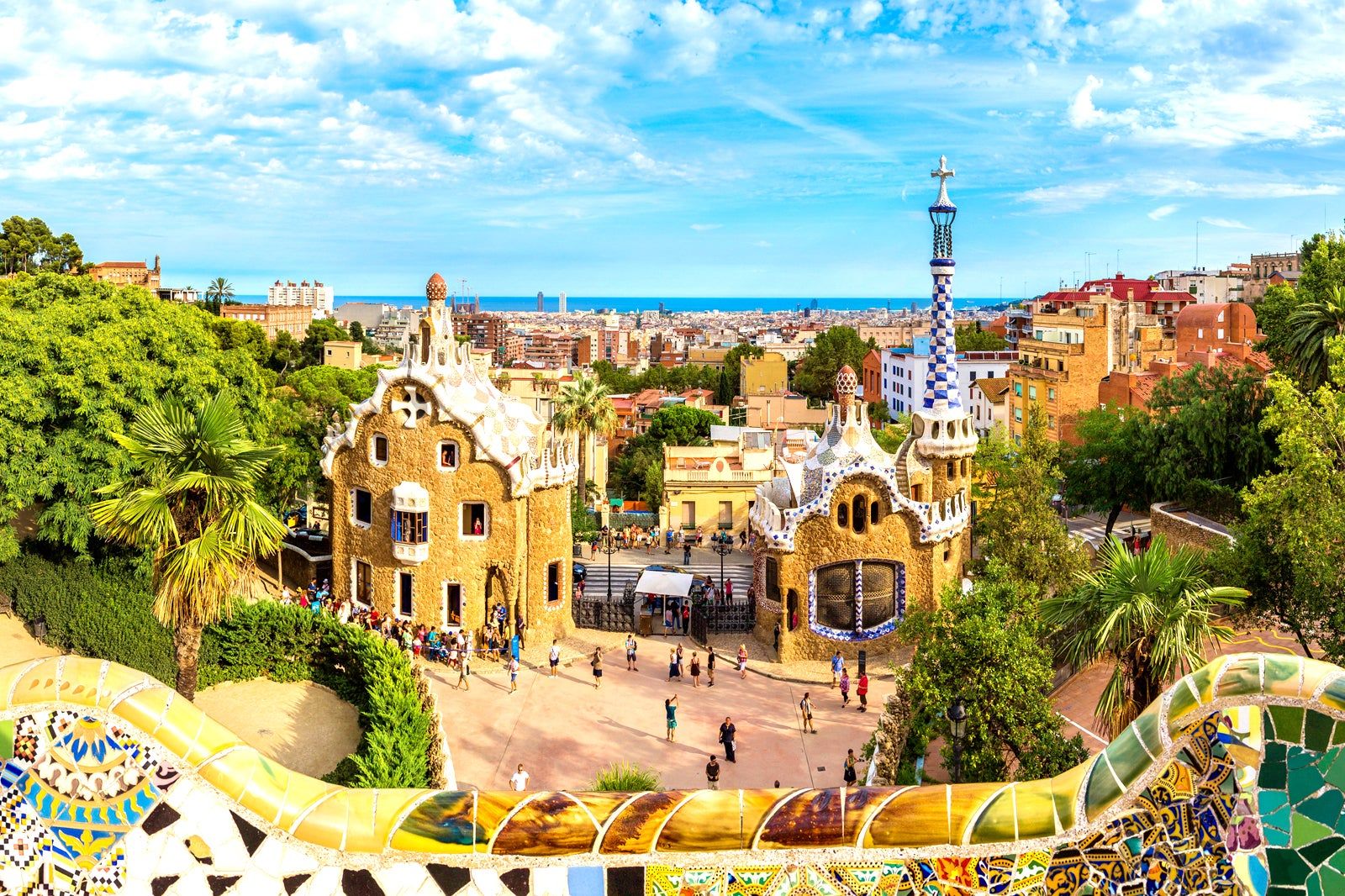 Park Güell in Barcelona