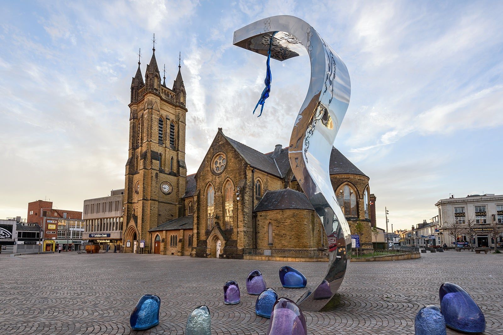 St John's Square in Blackpool