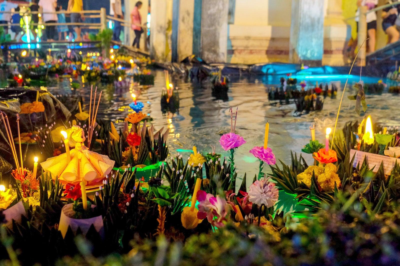 Loy Krathong in Bangkok