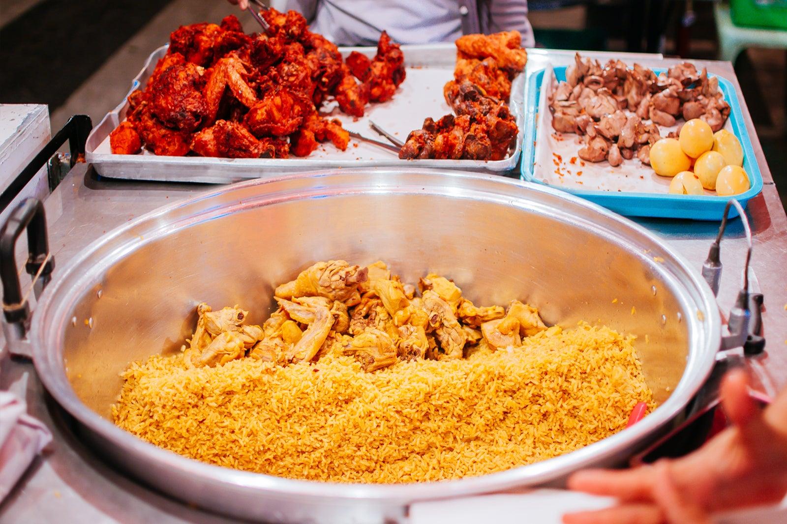 Talad Kaset Night Market in Phuket Town