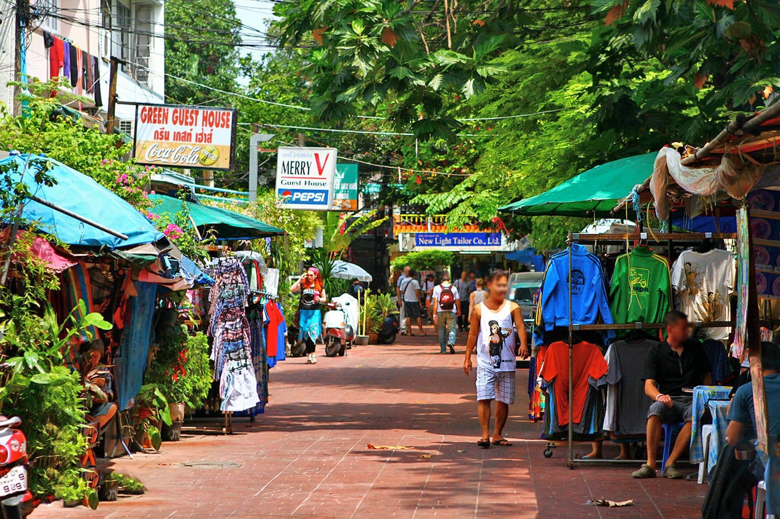 Soi Rambuttri in Bangkok